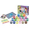Buki France Kit Slime Bambini - 20 Slime da Creare: Glow, Galaxy, Metal, Cotton - Set DIY con Bicchierini Dosati, Attrezzi, Tappetino in Silicone & Guida Illustrata - da 6 Anni