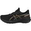 ASICS GT-1000 13 GTX, Sneaker Donna, Nero/Arancione Stadio, 39 EU