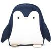 Yuko B. Yuko B sac À Dos Miyu Pingouin Bleu, Zaino Unisex-Bambini e Ragazzi, Bianco e Blu Marino, Small