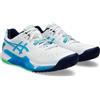 ASICS Gel-Resolution 9, Sneaker Uomo, Bianco/Acqua Digitale, 39.5 EU