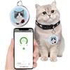 YILCER Localizzatore GPS per cani, localizzatore GPS per animali domestici, impermeabile, collare GPS per gatti di piccola taglia, localizzatore indossabile per localizzazione in tempo reale di