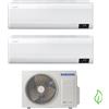 SAMSUNG Condizionatore dualsplit con purificatore Windfree Avant 7000 + 7000 btu codice prod: AR07(07)TXEAAWKNEU AJ040TXJ2KG