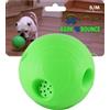 MISTIC COOL Bark N Bounce: la palla giocattolo interattiva per cani che rimbalza e ride, coinvolgendo l'istinto naturale del tuo cane | S/M 9,5 cm | Cani fino a 13,6 kg