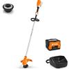 STIHL FSA 60 R - Decespugliatore con batteria AK 20 - 36V 4Ah