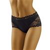 Wolbar Mutande per Donna WB318, Nero,L
