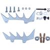 Gubeter 2Pcs Tendicatena Paraurti Spike Bar Kit, per Stihl Ms660 Ms460 Ms440 066 064 046 044 Motosega Parte, 1122 664 0503, 1122 664 0508, 11270071003