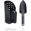 Docache set di pale da sabbia per metal detector, set di pale per la rilevazione di metalli e il giardinaggio, accessori per lo scavo in spiaggia, pale per la rilevazione di metalli, scavo in spiaggia