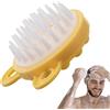 Kaxenig Spazzola per shampoo, massaggiatore per cuoio capelluto, massaggiatore portatile in silicone, spazzola per shampoo, spazzola per capelli per la crescita dei capelli e massaggio alla testa