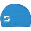 SEAC Cuffia in Tessuto JR, ideale per Nuoto da Piscina in Tessuto Unisex Bambini, Blu, Small