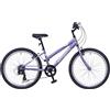 Wildtrak Insync Bikes Ltd Wildtrak Venice, Ruota 24, Bici Bambina in Acciaio, Sei velocità, Lilla, Città Ragazze, Lilac