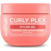 Kativa Curly Plex Styling Gel 300 ml | Tutti i tipi di ricci | Alta definizione e styling | Capelli morbidi | Con Nano-Bond Complex, Shea Butther e semi di lino.