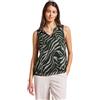 Street One A345809 Blusa in Chiffon con Stampa, Tumbled Beige, 48 Donna