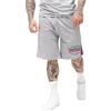 Lonsdale Sandown Pantaloncini, Marl Grey/Navy/Red, 3XL Uomo