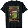 Shrek Merry Shrekmas Ugly Sweater Style Christmas Maglietta