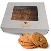 BONGIOVANNI FARINE E BONTA' NATURALI Biscotti Senza Glutine, Biscotti con Gocce di Cioccolato, Snack Gluten Free, Confezione da 1 kg