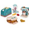 Ecoiffier, Pack Cucina ed Elettrodomestici 4 in 1, 7600001683, + 18 mesi - Made in France