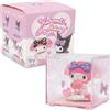 Hello Kitty, 1 statuetta da 6,5 cm e accessori in una scatola trasparente, serie Love Story My Melody, modello casuale, per bambini dai 3 anni, HKT37