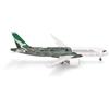 herpa Modellino aereo QantasLink Airbus A220-300 - Flying Art Series/Minyma Kutjara Tjukurpa, miniatura in scala 1:200, pezzo da collezione, modello senza supporto, metallo