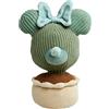 Simba Disney Plants Minnie, Personaggio di Peluche, 22 cm, per Bambini dai Primi Mesi di Vita