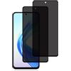 BCHKLAI Privacy Pellicola Protettiva per Honor X7b/Honor 90 Smart [2 Pezzi], Privacy Vetro Temperato, Vetro Temperato Film Anti-Spy, Durezza 9H, Antigraffio, Anti-Spia Protezione Schermo per Honor X7b