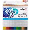 Darwi For You DF2200024K01C - scatola da 24 matite colorate acquerellabili