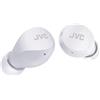 JVC, Cuffie Bluetooth HA-Z66T, Bluetooth 5.1, Resistenti agli Schizzi IPX4, Dimensioni Ridotte, Cuffie Wireless con Batteria Fino a 23 ore, Accensione/Spegnimento Automatico, White