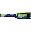 Leatt 8022010460 Maschera Velocity 4.5, Iriz Neon Giallo, Viola 78%