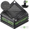 FOTMISHU F.O.T Telo parasole 70% anti-invecchiamento, 3 x 6 m, rete resistente ai raggi UV, per copertura di piante, serra, fienile o canile, fiori, piante, utilizzato per 3 anni o anche a lungo