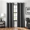 Eclipse Welwick - Tenda oscurante con chiusura magnetica per camera da letto (1 pannello), 101,6 x 160 cm, colore: nero