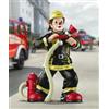 GILDE Clown Florian in resina, statuetta decorativa e oggetto da collezione, multicolore, altezza 15 cm, larghezza 11 cm, profondità 7 cm