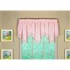 Today's Curtain Emelia Ascot - Tenda in voile originale, 63,5 cm, colore rosa, 101,6 x 63,5 cm (larghezza x lunghezza)