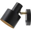 blendend Applique da parete 1xE27 nero, design moderno, ideale per illuminazione decorativa in interni ed esterni.