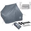 Oak Creek Outdoor Supply Amaca avanzata antipioggia | 280 centimetri multiuso Rain Fly per amache | Fornisce protezione dagli agenti atmosferici | Grande telo impermeabile leggero funziona con qualsiasi amaca da campeggio