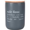 Villa d'Este Home Tivoli Barattolo sale fino 700 ml in ceramica, coperchio in bambù, Victionary