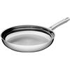 WMF Favorit - Padella in acciaio inox 18/10 Cromargan, 20 cm, senza rivestimento, adatta a tutti i tipi di cucine