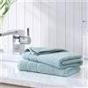 Tommy Bahama - Asciugamani, set di asciugamani in cotone assorbente e resistente allo sbiadimento, decorazione per il bagno alla moda (Island Retreat Bay Blue, 2 pezzi)
