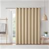 Eclipse Darrell Thermaweave - Tenda oscurante extra larga 213,4 x 254 cm, per porta scorrevole del patio, colore: grano