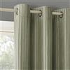 Sun Zero Scarlett - Coppia di tende oscuranti in velluto plissettato con occhielli, riduzione del rumore, 101,6 x 243,8 cm, colore: verde salvia