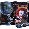LOGOVISION Killer Klowns From Outer Space, coperta da clown, 152 x 127 cm, in VHS, super morbida al tatto