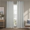 HPD Half Price Drapes Tende in lino con occhielli, lunghe 213 cm, oscuranti, per camera da letto e soggiorno (1 pannello), 127 x 213 cm, colore: ostrica