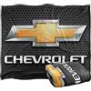 LOGOVISION Chevy Cromo Bowtie Coperta super morbida al tatto setoso - 152 x 127 cm