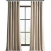HPD Half Price Drapes HPD FLCH-FM20123-120 - Tenda in lino italiano, 50 x 120 cm, colore: Beige Seppia