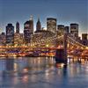 International Graphics - Immagine finita - Aurélien, Terrible - ''Manhattan Bridges''- 30 x 30 cm - Stampa diretta su acrilico