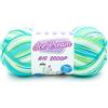 Lion Brand Yarn Company Lion Brand Yarn - Gomitolo di filato Big Scoop Ice Cream, colore tè verde