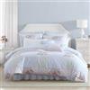 Laura Ashley - Set copripiumino, biancheria da letto super morbida con federe abbinate, include federe per cuscini, decorazione chic per la stanza (fantasia patchwork blu, matrimoniale/matrimoniale)