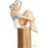 International Graphics - Immagine finita - Patrick, Hitte - ''Marine''- 30 x 30 cm - Stampa diretta su acrilico