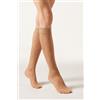 Calzedonia Gambaletti Velati Motivo Rombi Naturale