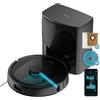 Cecotec Robot Aspirapolvere Conga 9990 AI Spin Revolution Ultra Power Home. 10.000 Pa, Navigazione Laser, Base Autosvuotamento, Intelligenza Artificiale, Evita Oggetti, Controllo App, Autonomia 240min