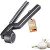 Westmark Spremiaglio Novapress Black Edition, Spremiaglio ergonomico premium e spremizenzero per aglio e altro, Antracite