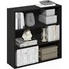 Furinno PASIR Libreria A 3 Ripiani, Libreria Con Ripiano Aperto, Per Soggiorno, Camera Da Letto, Ufficio Domestico, Espresso